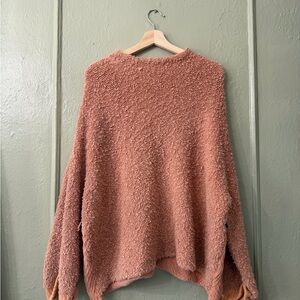 Cozy Free People Women's Sweater in Terracotta